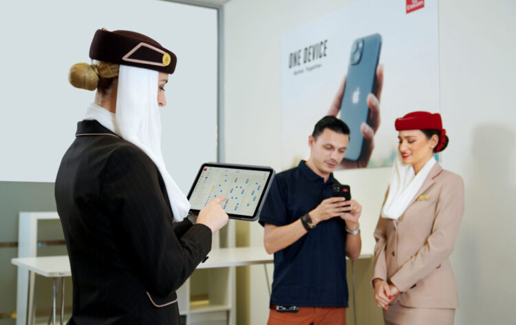 Emirates Cabin Crew iPad