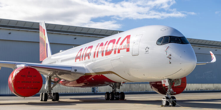 Air India A350 Brand New Livery