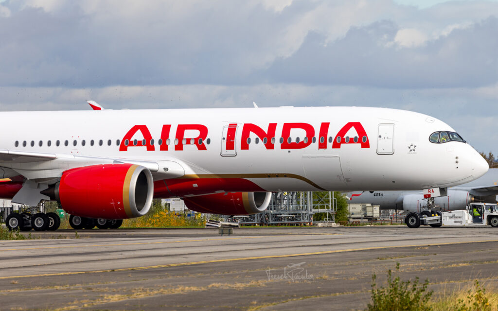 Air India A350 First Look