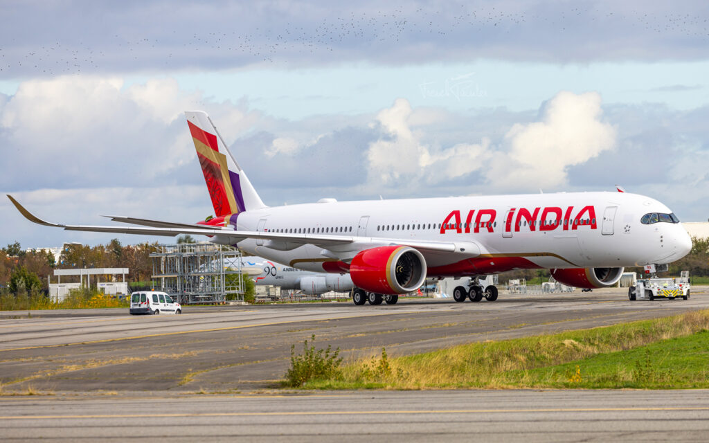 Air India A350 First Look