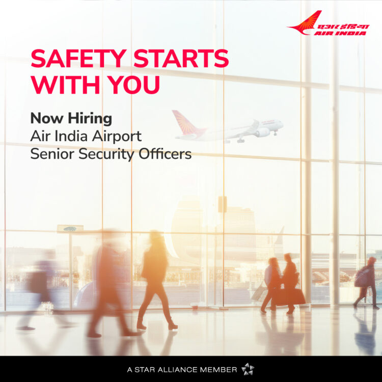 Air India Security Executive Hiring Recruitment 2023