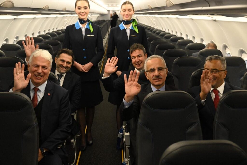 Ajet Interior Turkish airline Launch March 2024