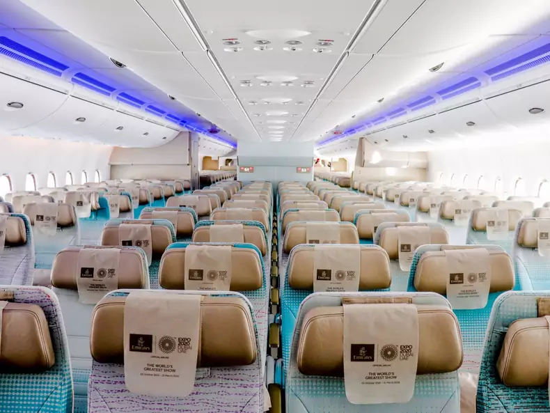 Emirates A380 Interior
