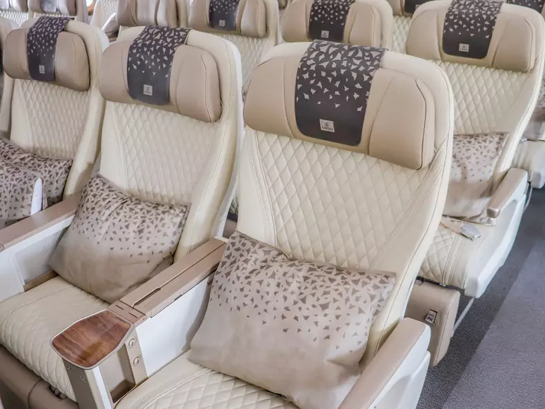 Emirates A380 Seats Inside