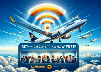 Lufthansa Free Messaging, Lowers Wi-Fi Pricing