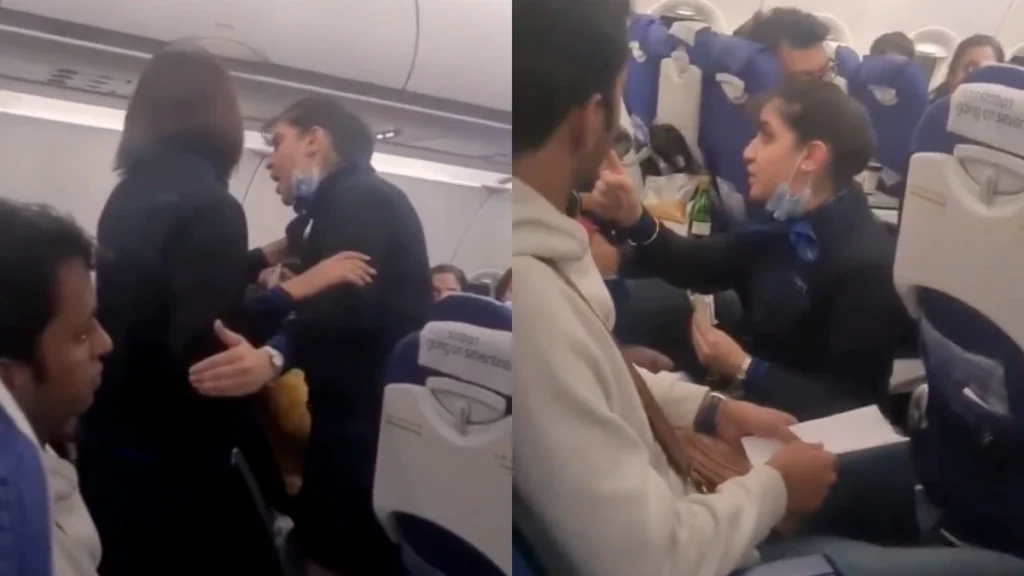 Indigo Drunk Passenger Misbehaves with Cabin Crew