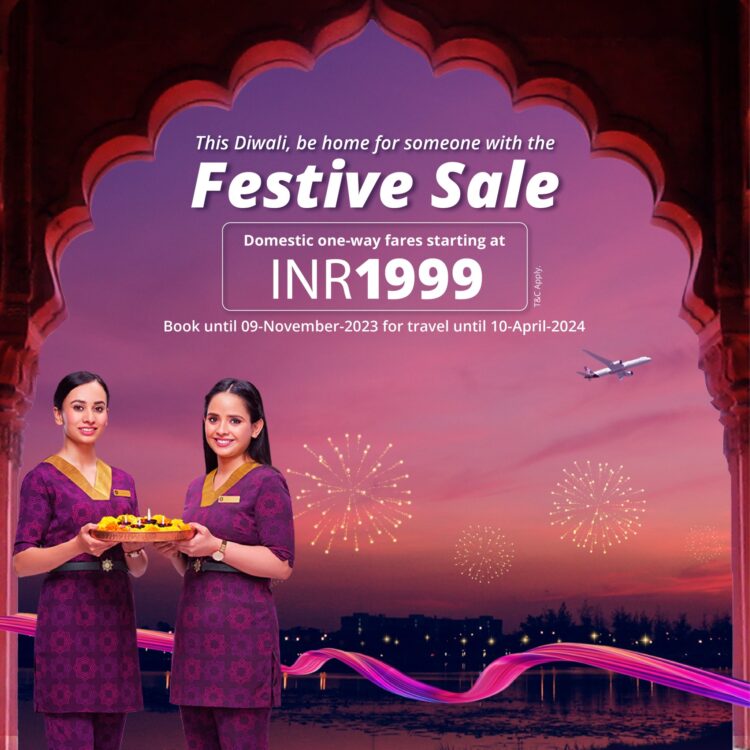 Vistara Diwali Festive Sale 2023
