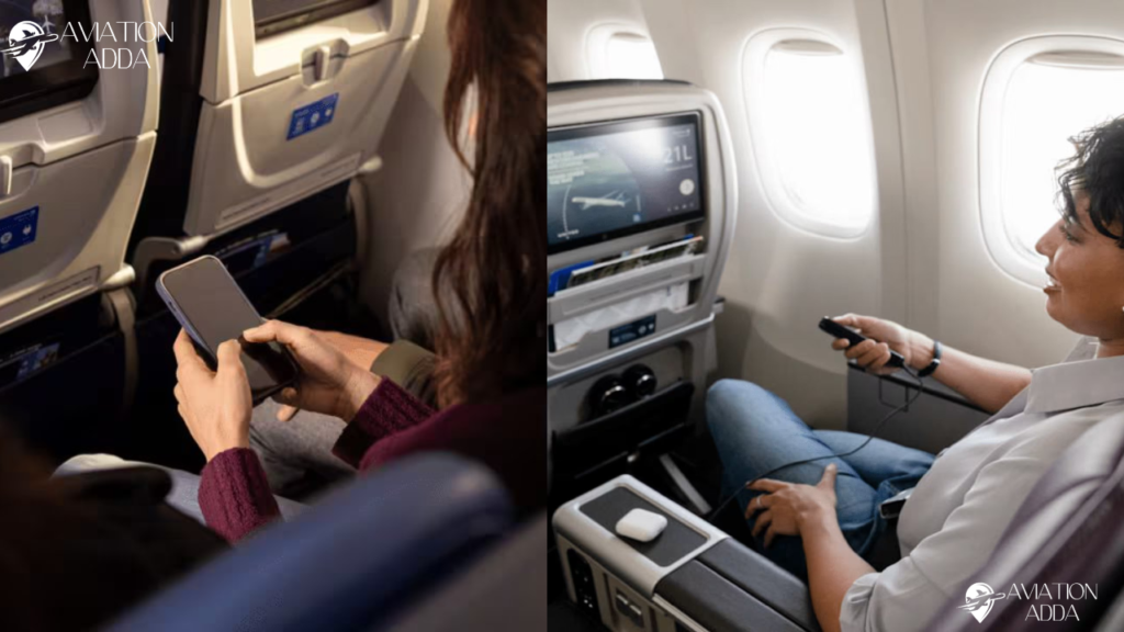 United Airlines Premium Plus Entertainment