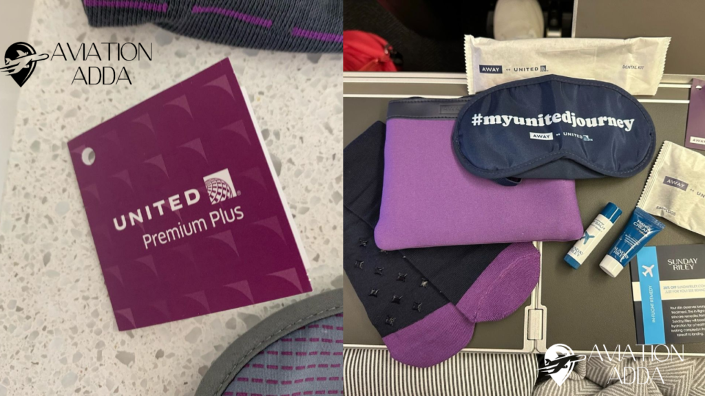 United Airlines Premium Plus Amenity Kit Packs