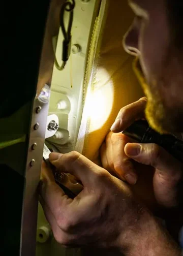 Alaska Airlines Boeing Plug Door inspection