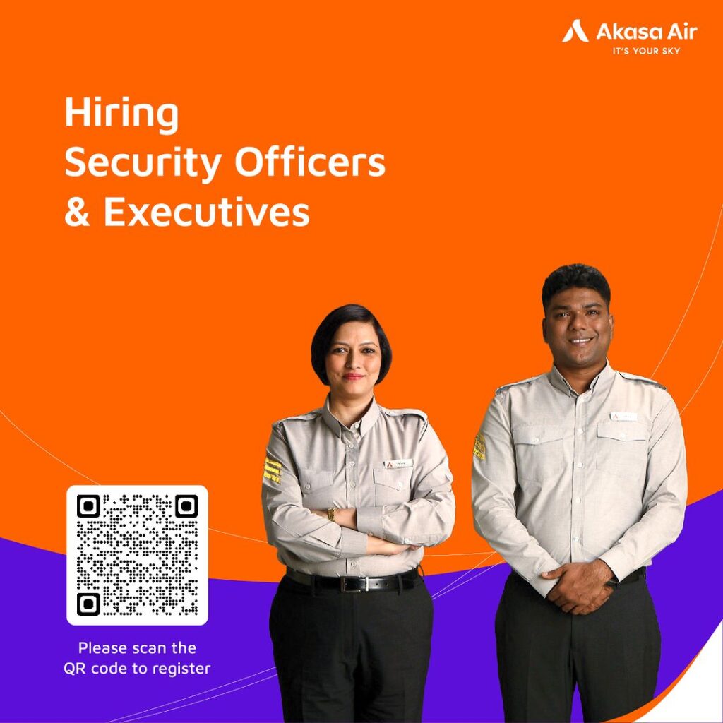 Akasa Air Hiring Customer Service Officers and Executives Apply Now