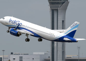 Indigo Takeoff from Hyderabad Airport