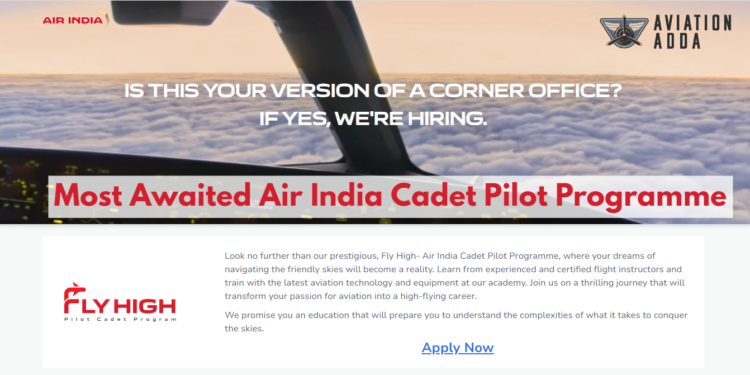 Air India Cadet Pilot Programme