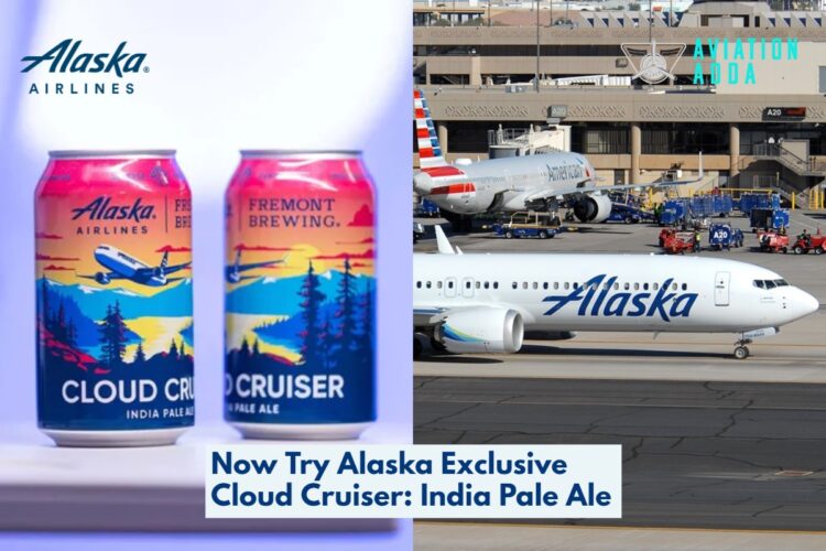 Alaska Airlines Debuts Exclusive 'Cloud Cruiser' Craft Beer at 30,000 Feet