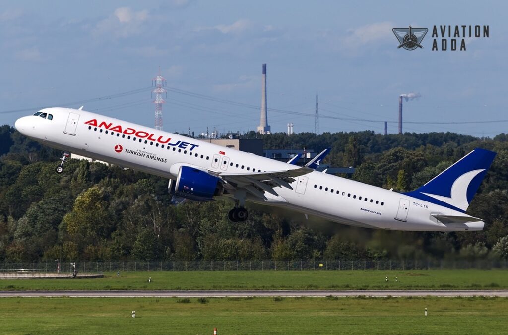 AnadoluJet Airbus A321-271NX Dusseldorf - International Airport