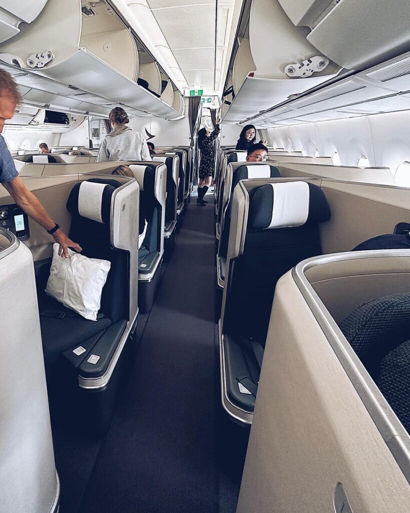 Cathay Pacific A350 Business Class Interior