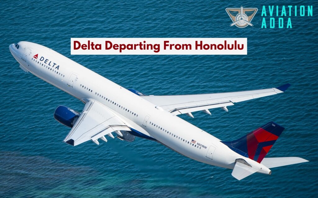 Delta Air Lines Departing From Honolulu Airport