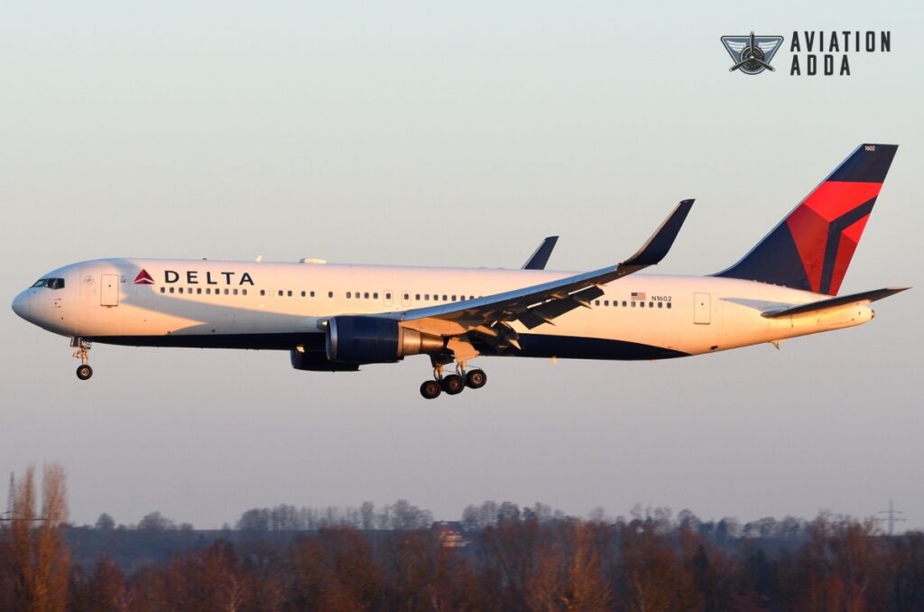 Delta Air Lines Boeing 767-332/ER Munich (- Franz Josef Strauss)