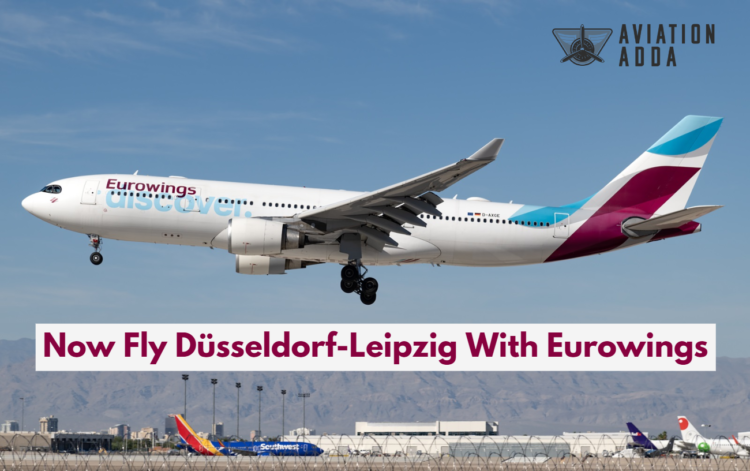 Eurowings Düsseldorf-Leipzig Flights Resume