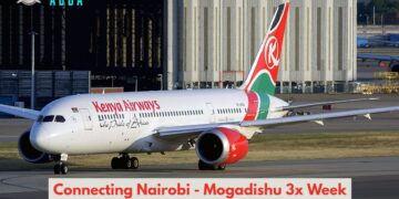 Kenya Airways Nairobi Mogadishu Flight