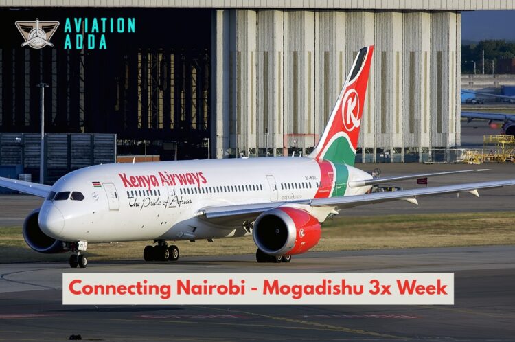 Kenya Airways Nairobi Mogadishu Flight